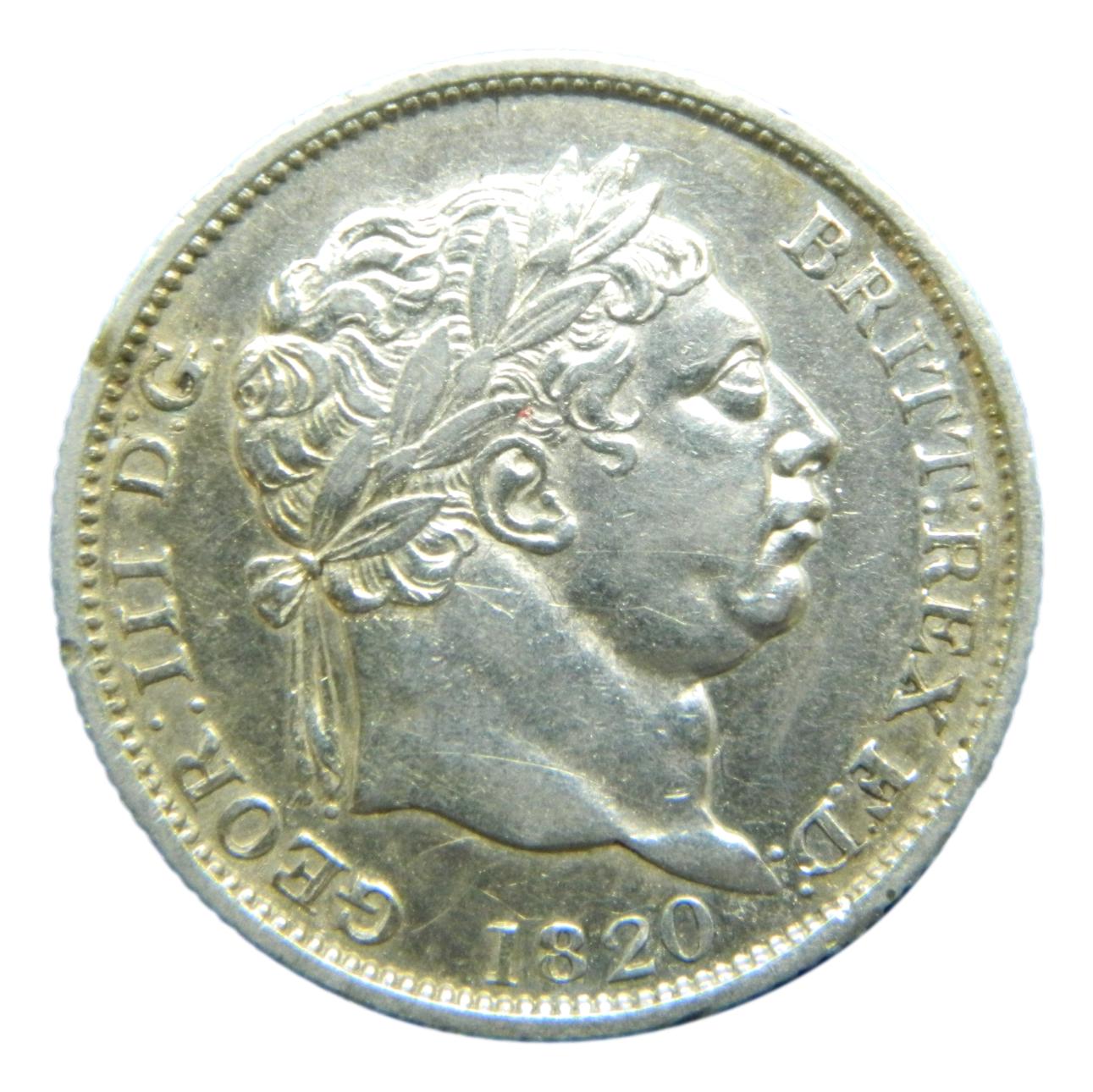1820 - GRAN BRETAÑA - SHILLING - GEORGE III - MBC - S9/651
