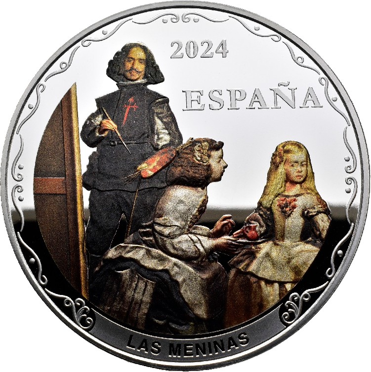 2024 - ESPAÑA - 50 EURO - CINCUENTIN - VELAZQUEZ - LAS MENINAS Y MARTE
