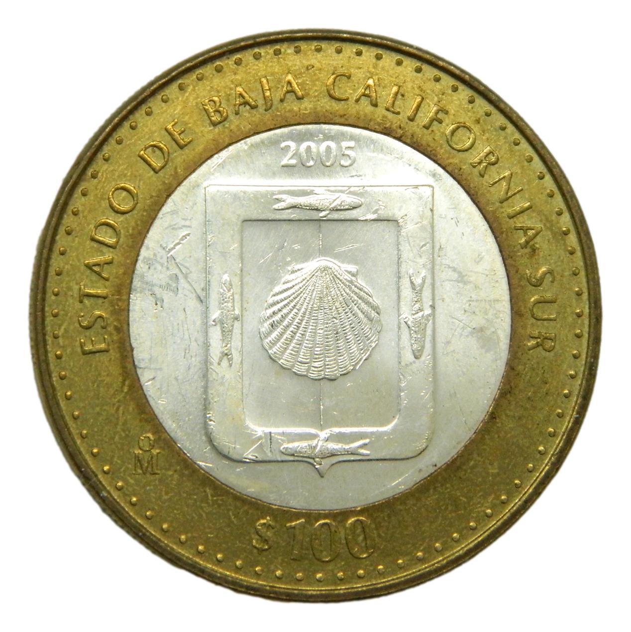 2005 - MEXICO - 100 PESOS - BAJA CALIFORNIA SUD