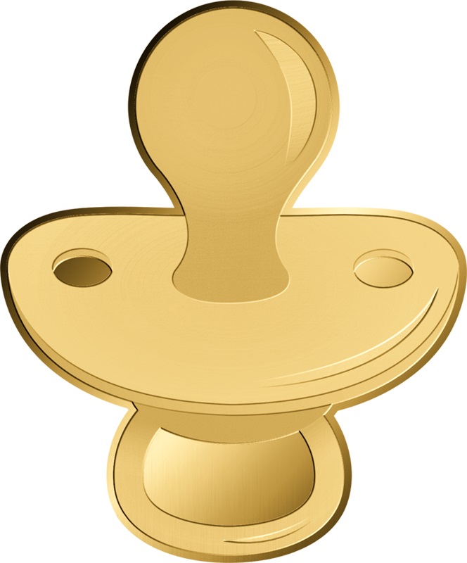 CHUPETE - MONEDA DE ORO FINO - 1/1000 OZ - 3000 FRANCS CFA - TCHAD - ESTUCHE