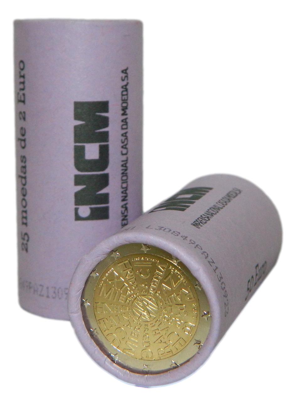 2023 - PORTUGAL - 2 EURO - PAZ ENTRE NACIONES - CARTUCHO - ROLLO