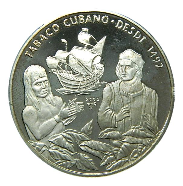 2005 - CUBA - 10 PESOS - TABACO CUBANO - DESDE 1492