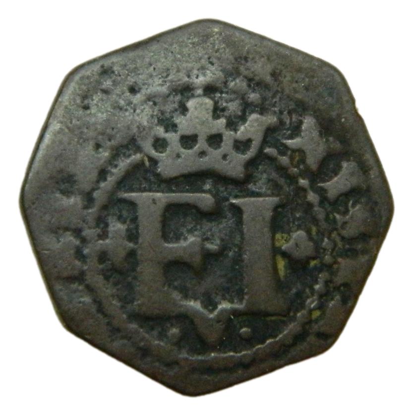 1728 - FELIPE V - 1  MARAVEDI - PAMPLONA