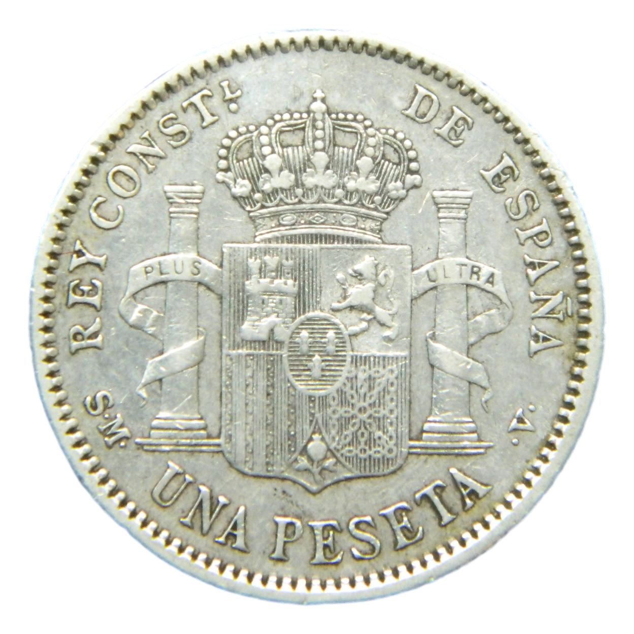 1905 *19-05 - ALFONSO XIII - 1 PESETA - SMV - MBC-