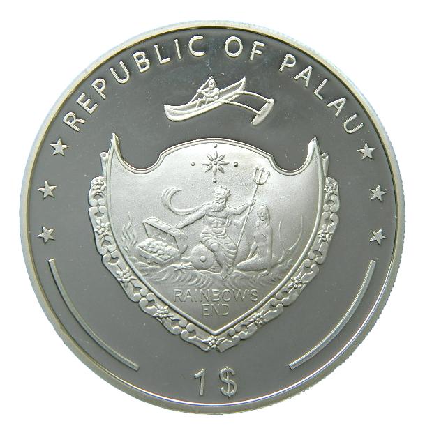 2010 - PALAU - DOLLAR - PAPA JUAN PABLO II - PROOF