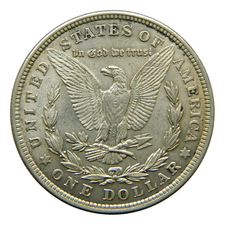 1921 - USA - DOLAR - MORGAN - PLATA - EBC