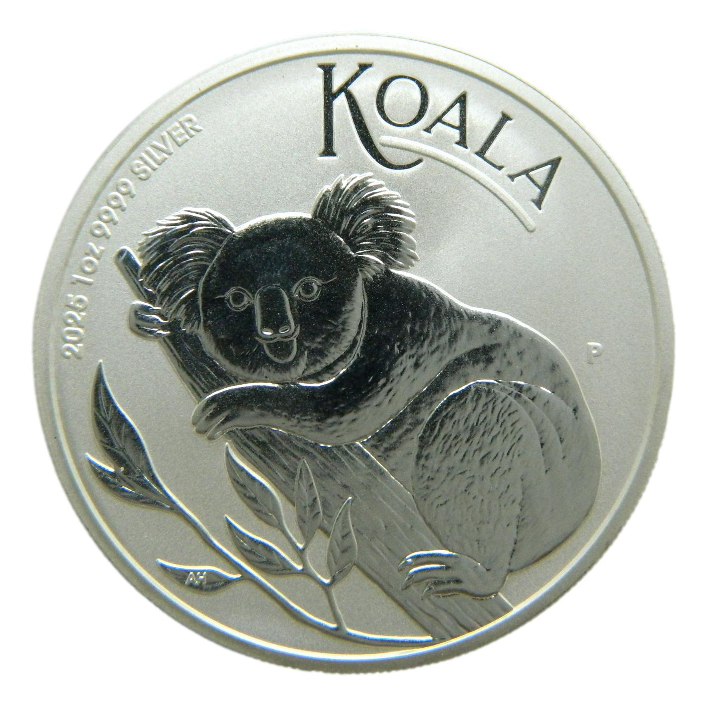 2025 - AUSTRALIA - 1 ONZA PLATA - KOALA - DOLAR