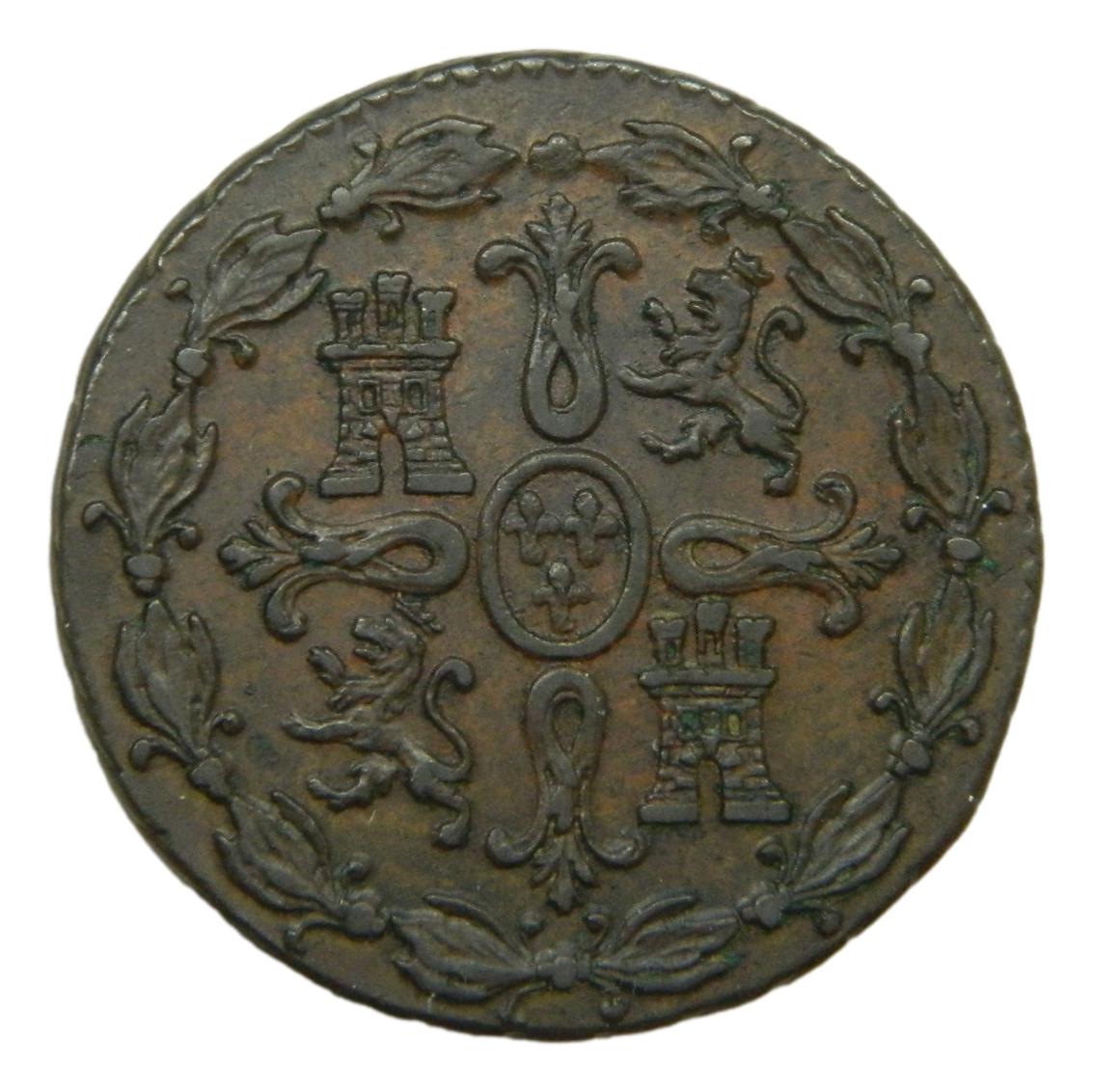 1832 - FERNANDO VII - 8 MARAVEDIS - SEGOVIA - EBC
