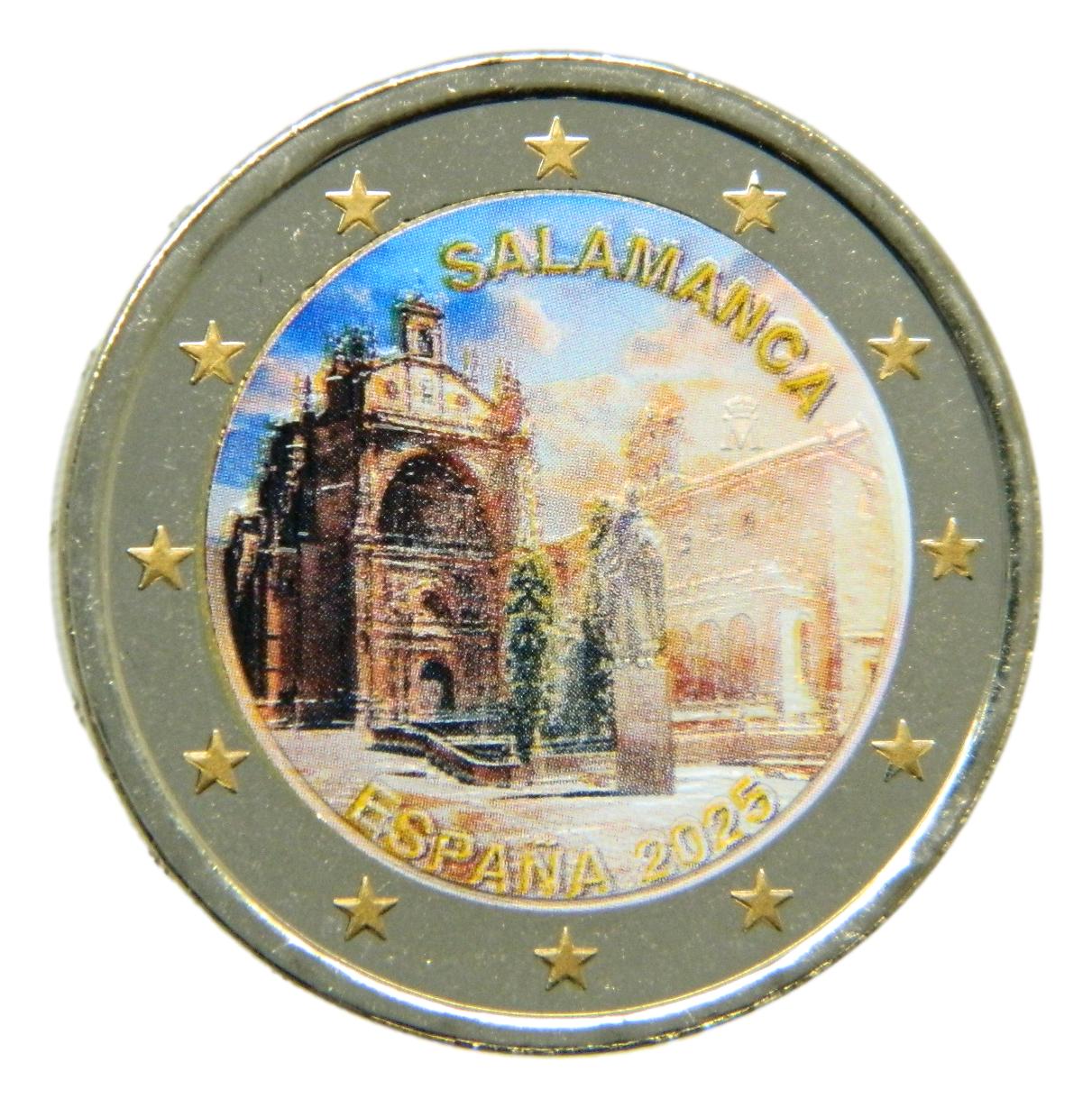 2025 - ESPAÑA - 2 EURO - SALAMANCA - COLOR 4
