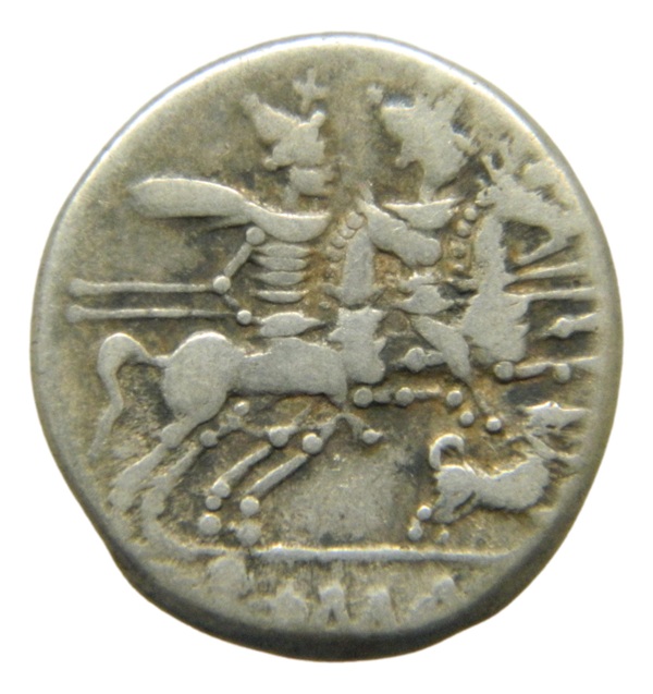 DENARIO REPUBLICANO - ANTESTIA - 146 aC