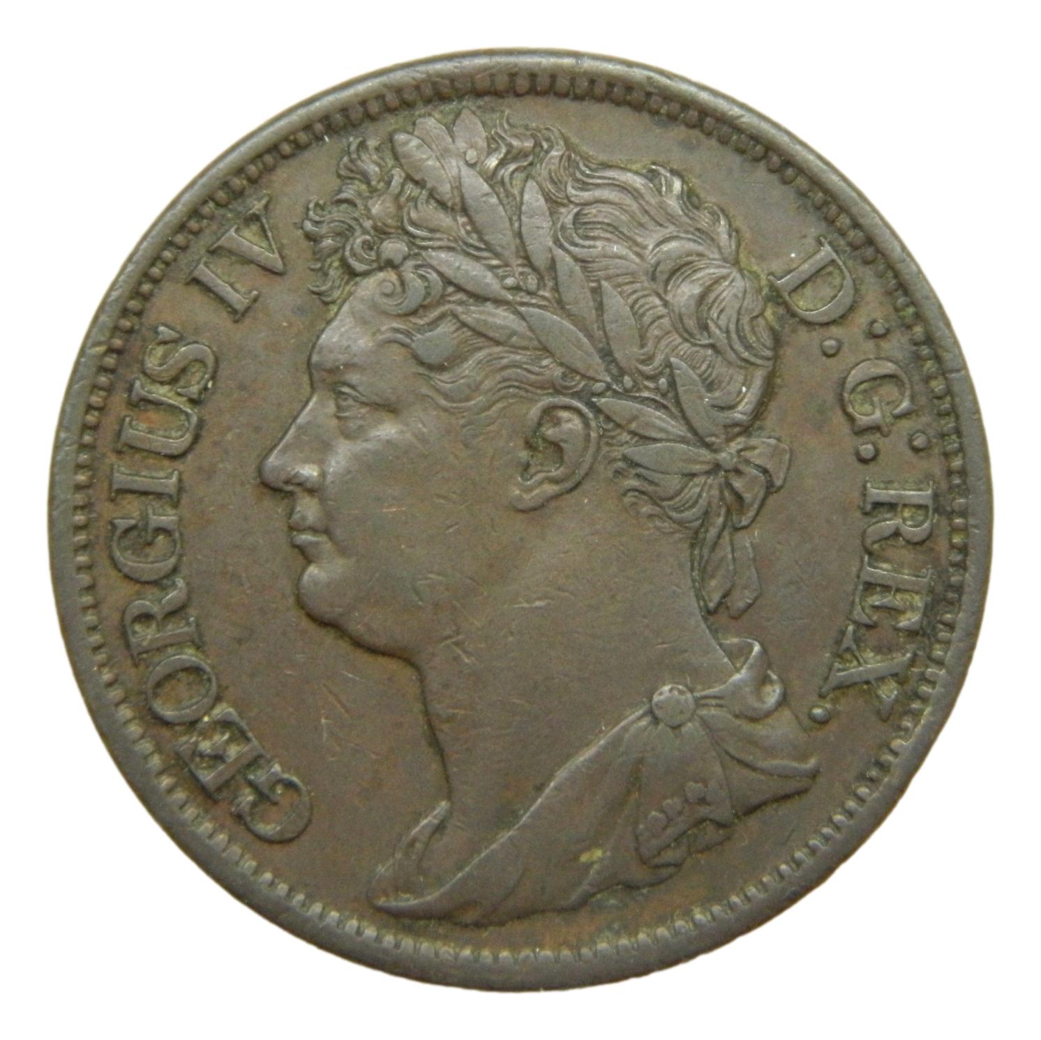 1822 - IRLANDA - PENNY - GEORGIUS IV - EBC - S9/693