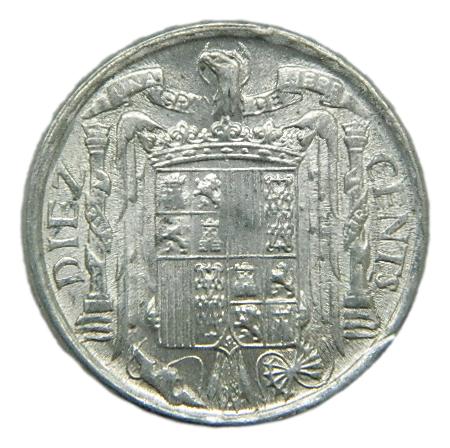 1940 - FRANCO - 10 CENTIMOS - SC