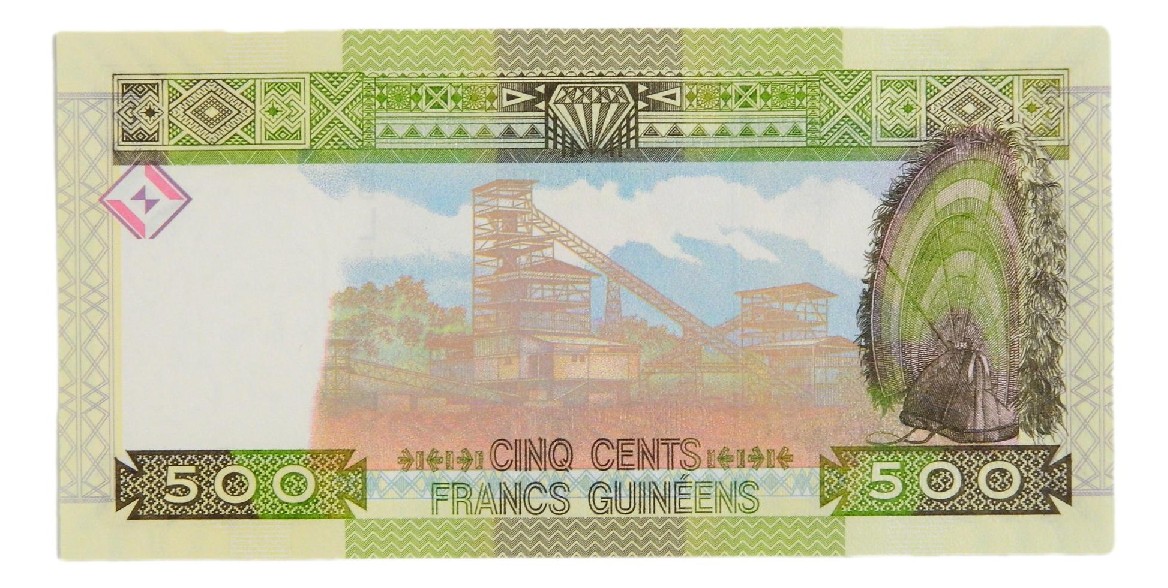 2017 - REPUBLICA DE GUINEA - BILLETE - 500 FRANCS - PICK 47 - SC