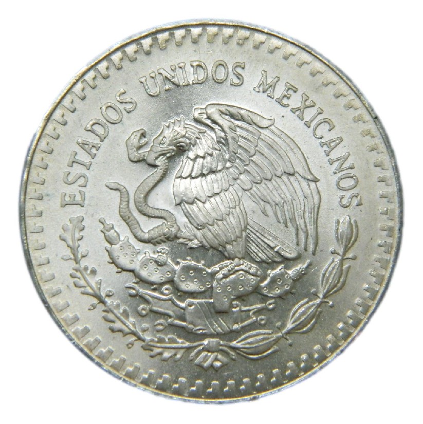 1987 - MEXICO - 1 ONZA PLATA FINA