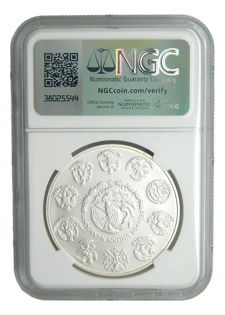 2021 - MEXICO - ONZA PLATA - NGC MS69 