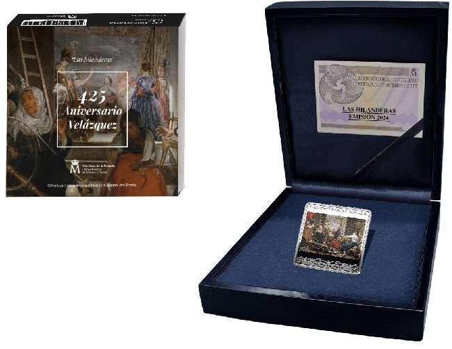 2024 - ESPAÑA - 10 EUROS - VELAZQUEZ - LAS HILANDERAS