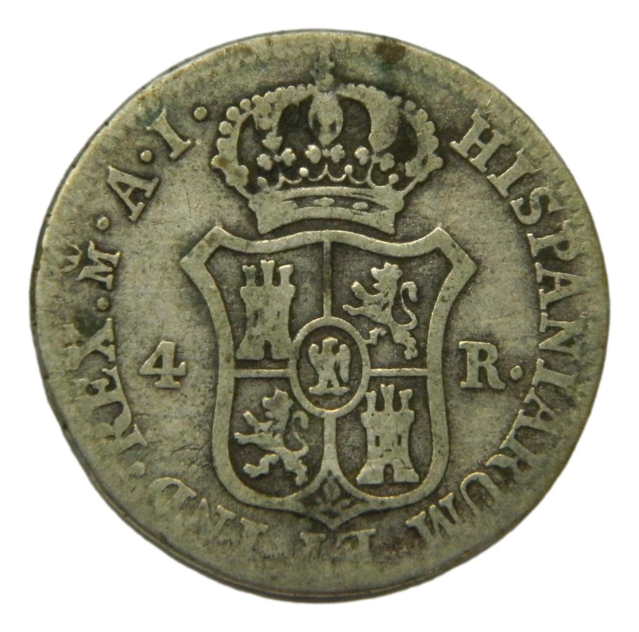 1810 AI - JOSE NAPOLEON - 4 REALES - MADRID