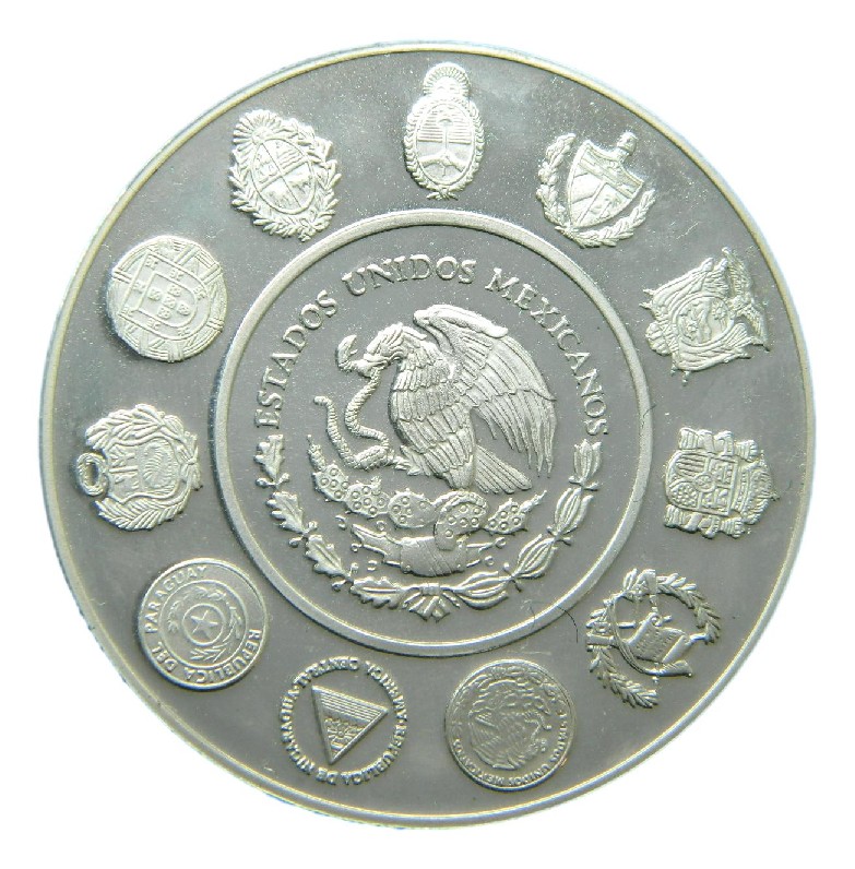 2000 - MEXICO - 5 PESOS - EL HOMBRE Y SU CABALLO - PLATA