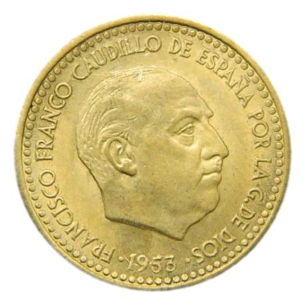 1953 *61 - FRANCO - 1 PESETA - SC