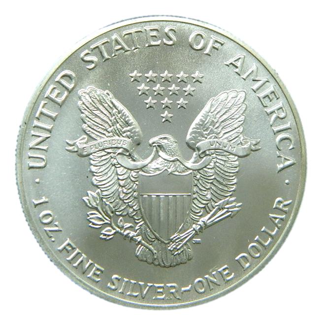 1990 - USA - 1 DOLLAR - 1 ONZA PLATA FINA 