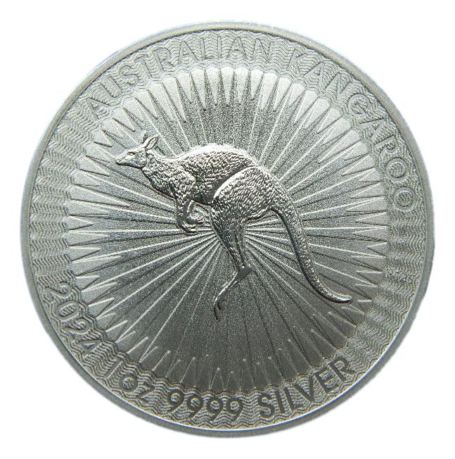 2024 - AUSTRALIA - 1 ONZA PLATA - DOLLAR - CANGURO