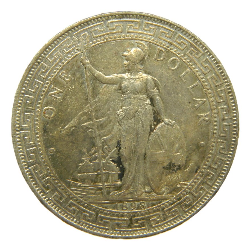 1898 - UNITED KINGDOM - DOLLAR TRADE - PLATA