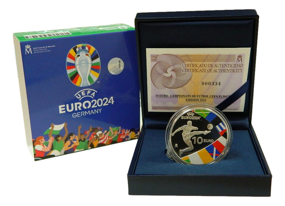 2024 - ESPAÑA - 10 EURO - FUTBOL UEFA EURO 2024 - FIFA