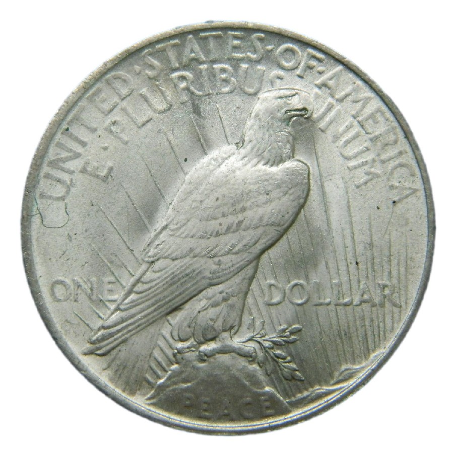 1922 - USA - DOLLAR - PEACE - PLATA - EBC+
