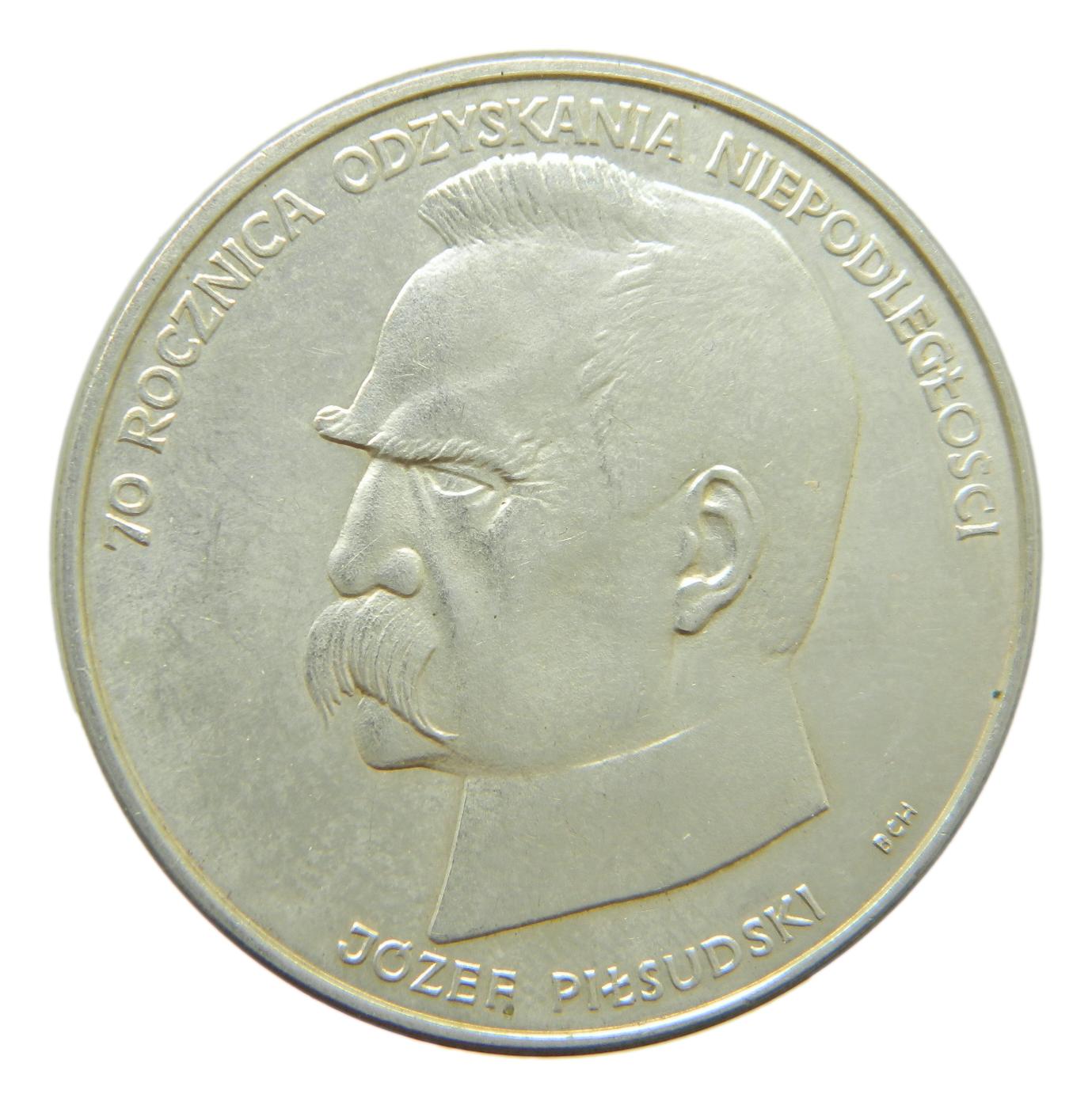 1988 - POLONIA - 50000 ZLOTYS - JOZEF PITSUDSKI - INDEPENDENCIA