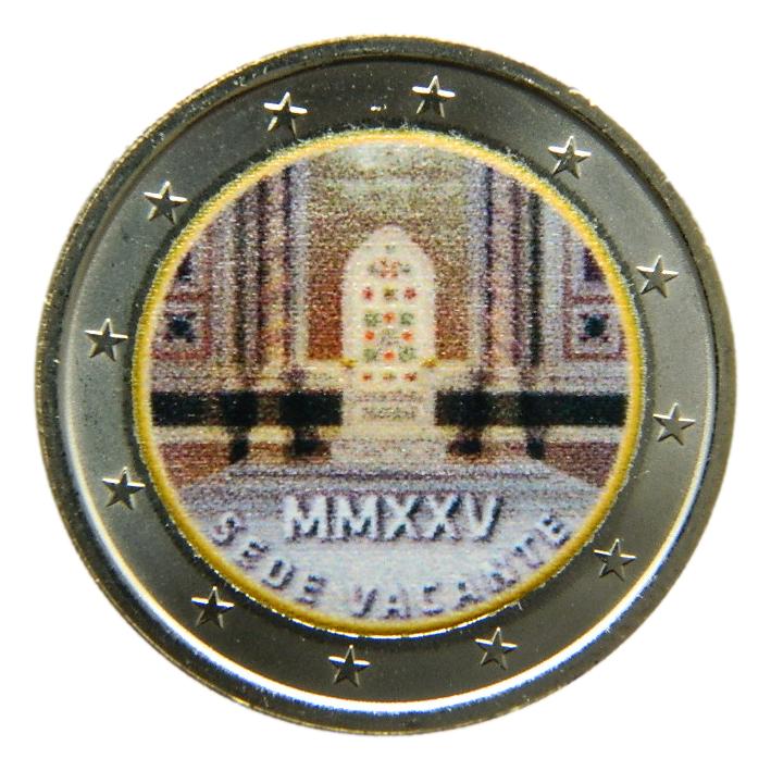 2 EUROS COLOR - SEDE VACANTE MMXXV