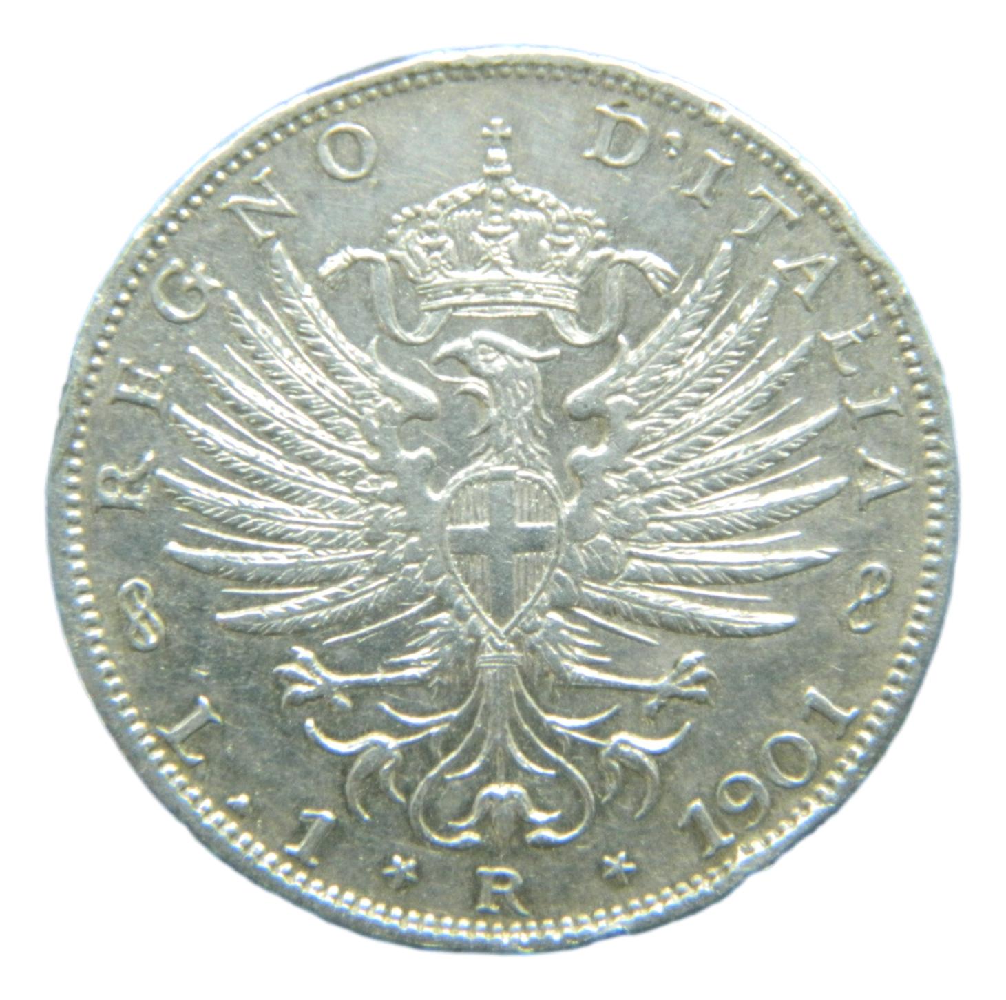 1901 R - ITALIA - LIRA - VITTORIO EMANUELE III - S9/755