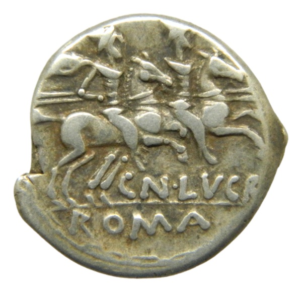 DENARIO REPUBLICANO - LUCRETIA - 136 aC