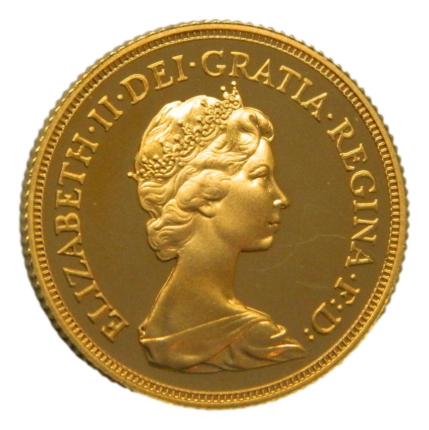 1981 - GRAN BRETAÑA - SOVEREING - PROOF