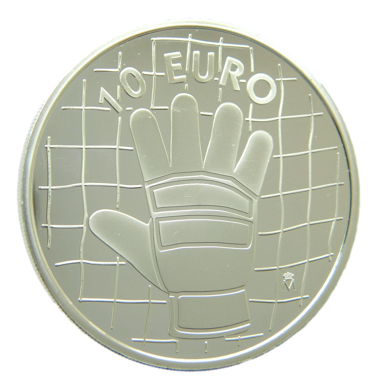 2002 - ESPAÑA - 10 EURO - MUNDIAL DE FUTBOL - GUANTE