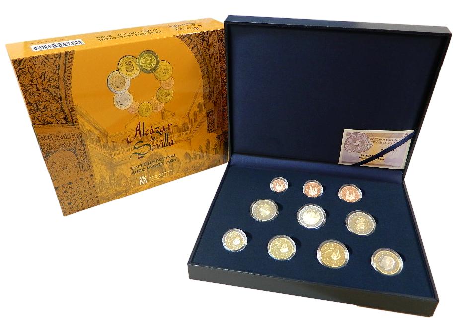 2024 - ESPAÑA - EUROSET PROOF - ALCAZAR DE SEVILLA