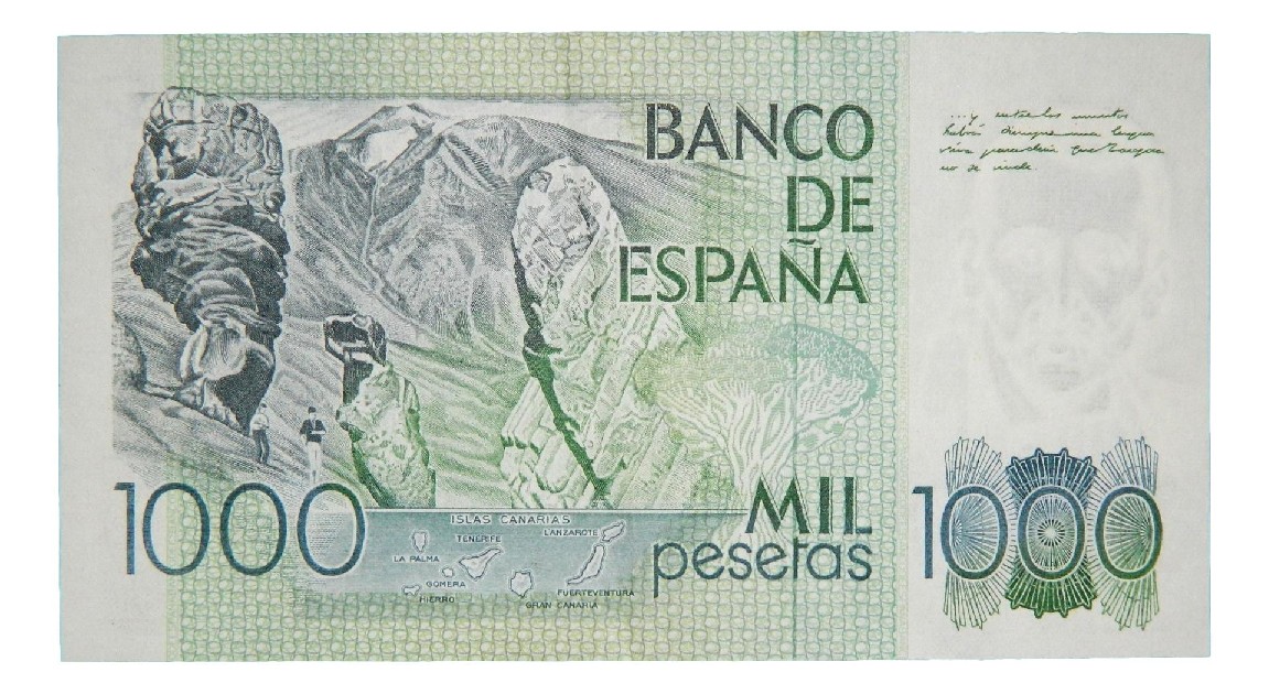 1979 - ESPAÑA - BILLETE - 1000 PESETAS - SIN SERIE - EBC
