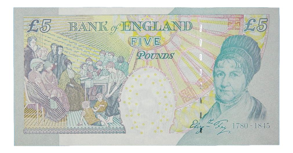 2002 - ENGLAND - BILLETE - 5 POUNDS - PICK 391 - SC