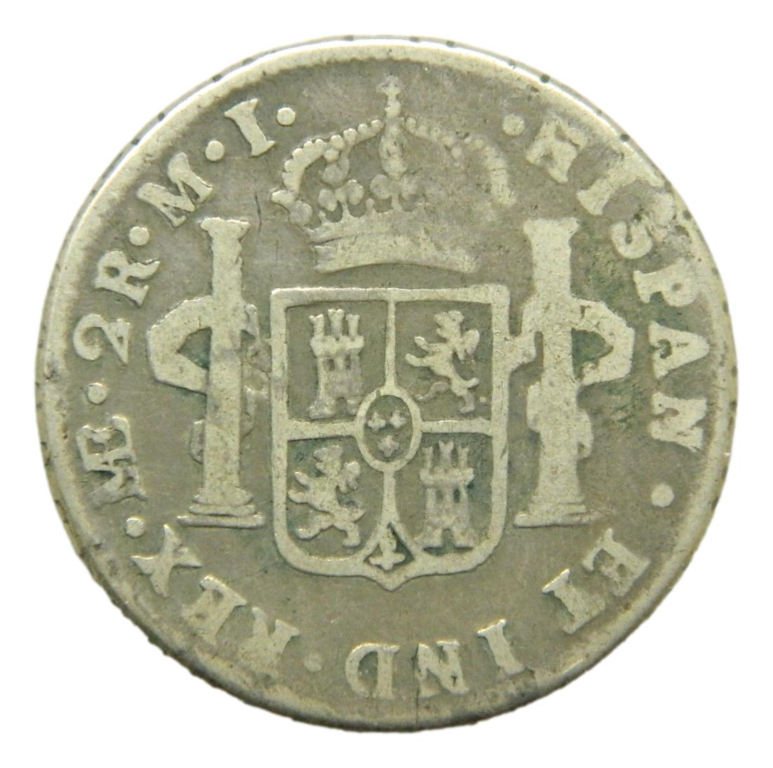 1780 MI - CARLOS III - 2 REALES - LIMA