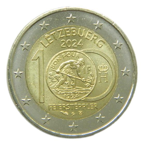 2024 - LUXEMBURGO - 2 EURO - FEIERSTËPPLER