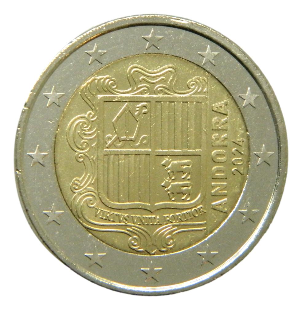 2024 - ANDORRA - 2 EUROS - NO CONMEMORATIVA