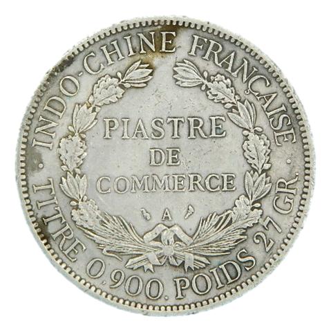 1907 A - FRANCIA INDO-CHINA - PIASTRE - PLATA