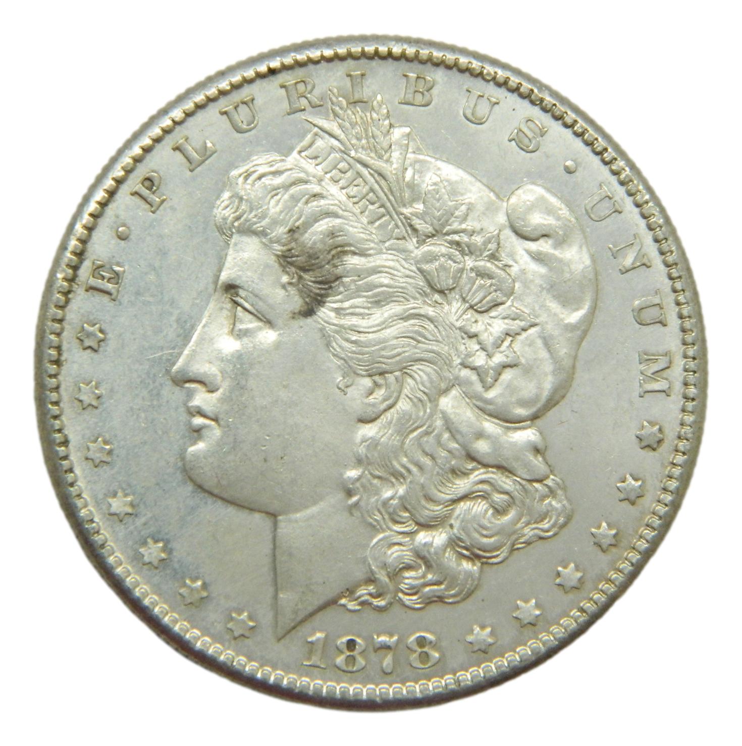 1878 S - USA - DOLLAR - MORGAN - PLATA - EBC+