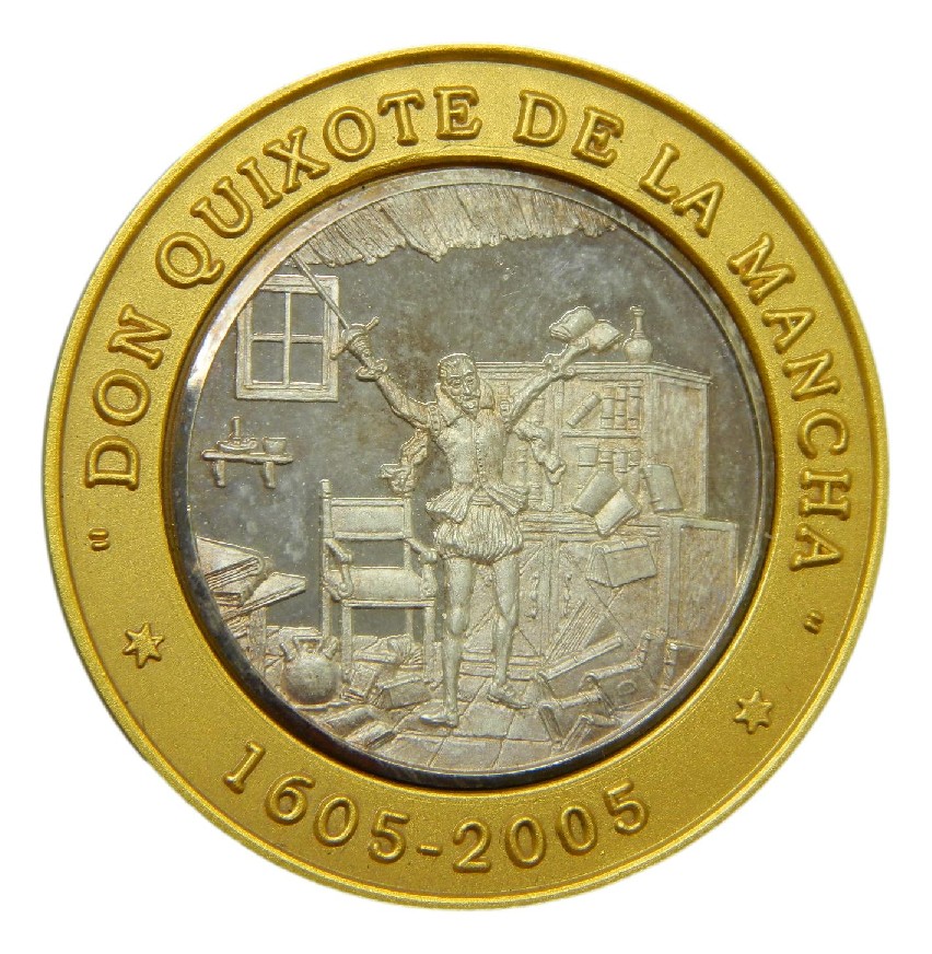 2005 - MEDALLA - CERVANTES - QUIJOTE 1605-2005