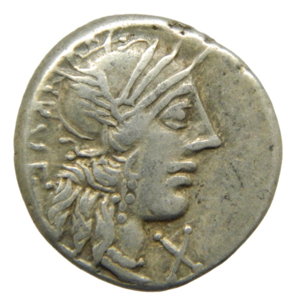 DENARIO REPUBLICANO - MINUCIA - 122 aC