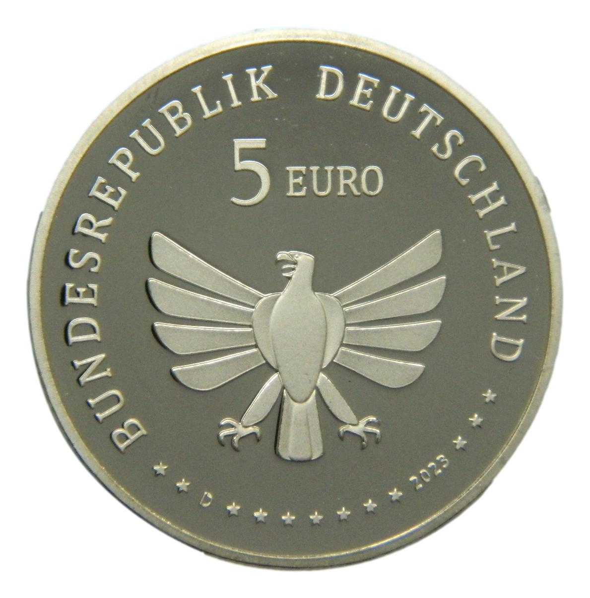 2023 - ALEMANIA - 5 EURO - ABEJA MASON