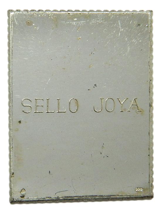 SELLO JOYA PLATA - CORREO DEL PARAGUAY - FRANCISCO DE GOYA 1815