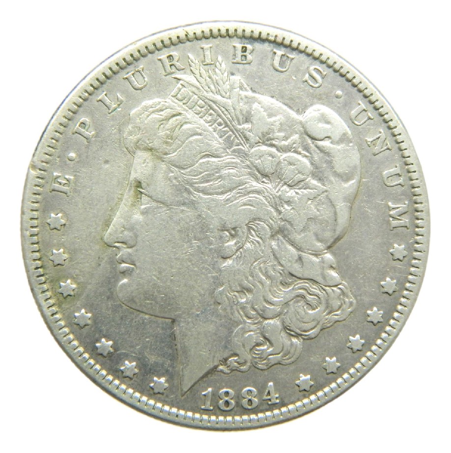 1884 - USA - DOLAR - MORGAN - PLATA