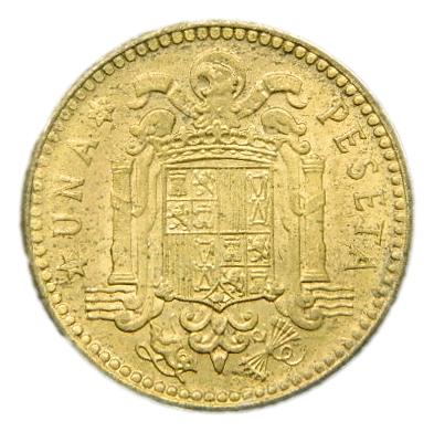 1963 *67 - FRANCO - 1 PESETA - SC