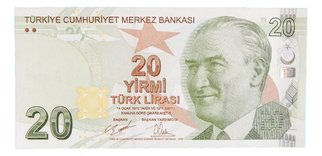 2009 - TURQUIA - BILLETE - 20 LIRA - MIMAR KEMALEDDIN