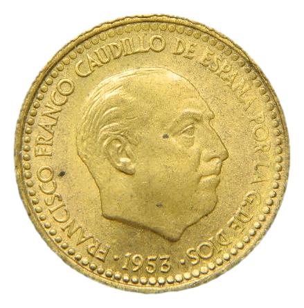 1953 *63 - FRANCO - 1 PESETA - SC-